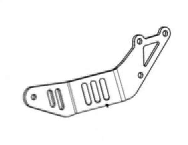 Akrapovic Aluminum Silencer Bracket For Yamaha MT-09 GT ABS Tracer 9 GT 2021-2024